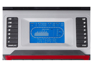 Sole F63 Treadmill vibrant blue LCD display Keep Fit Kingdom