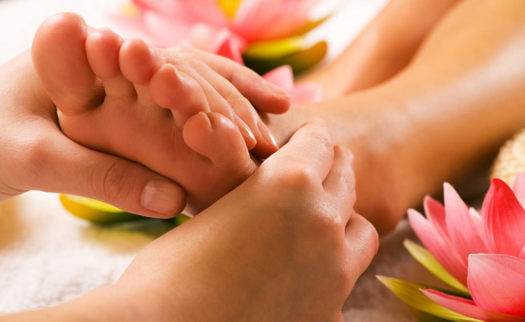 relax and enjoy foot care