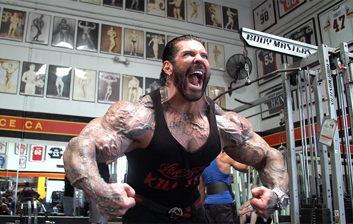 The enormous Rich Piana R.I