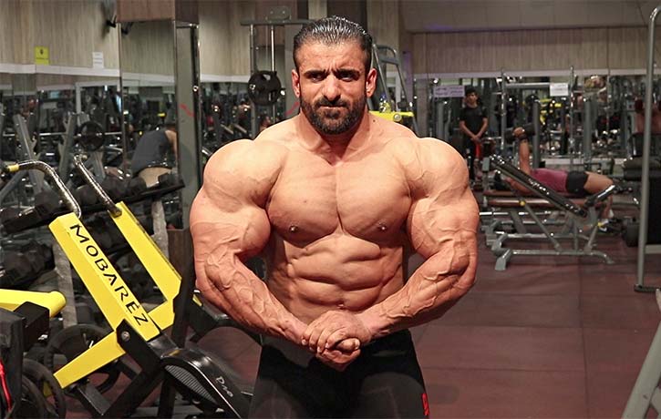 Hadi Choopan most muscular