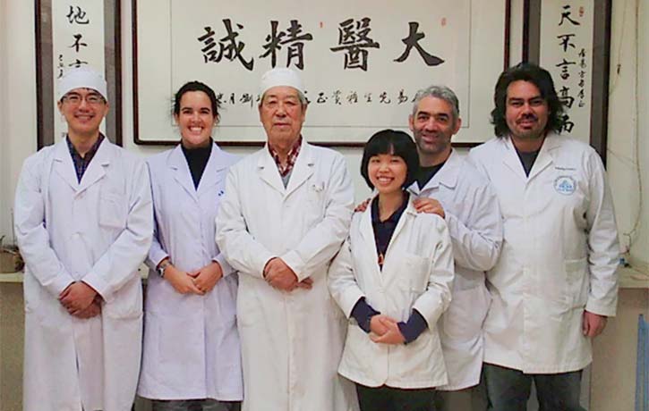 Dr Wang Ju Yi Jon and TCM team