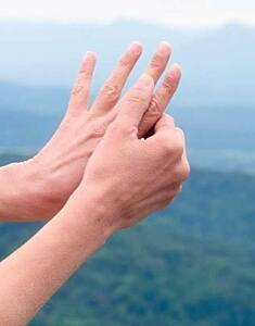 Your fingers represent the planets