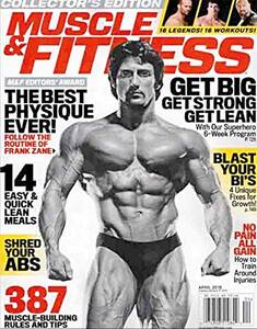 On the cover of Muscle and Fitness