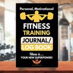Personal Motivational FITNESS TRAINING Journal and Log Book KEEP FIT KINGDOM