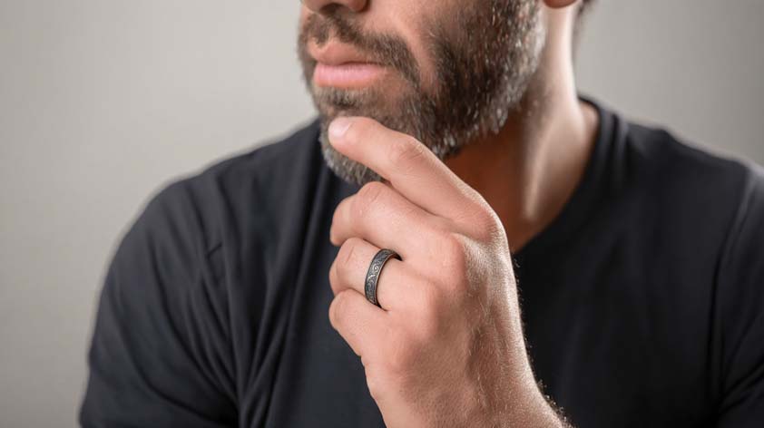 silicone wedding rings for outdoor activities - KEEP FIT KINGDOM