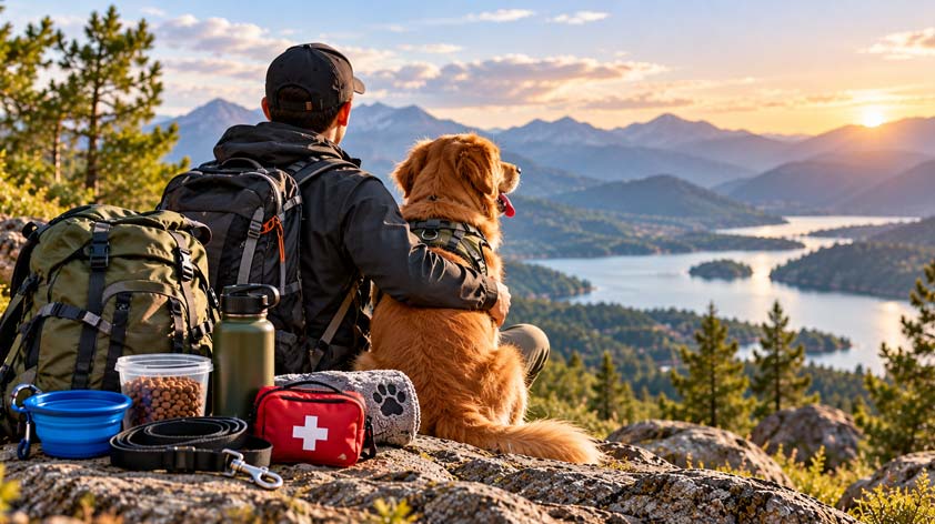 dog hiking checklist