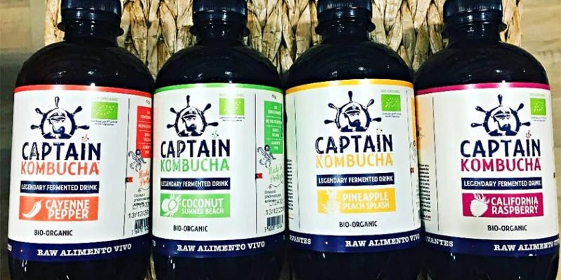Captain Kombucha — Bio-Organic Fermented Drink