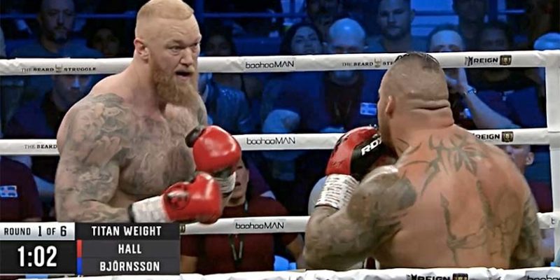 MEGAWEIGHT BOXING: Thor Björnsson defeats Eddie Hall